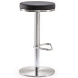 Fano Performance Vegan Leather Adjustable Barstool
