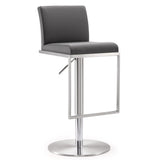 Amalfi Performance Vegan Leather Adjustable Stool