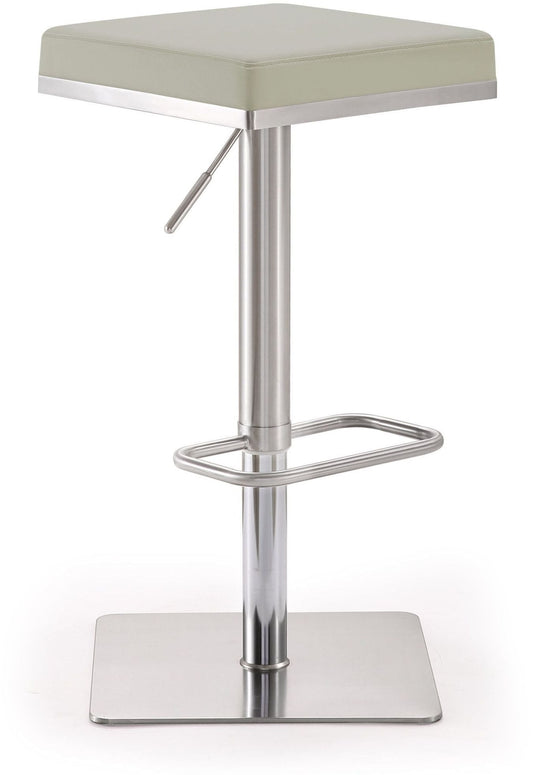 Bari Performance Vegan Leather Adjustable Stool