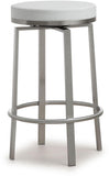 Pratt Performance Vegan Leather Swivel Counter Stool - Set of 2