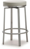 Pratt Performance Vegan Leather Swivel Counter Stool - Set of 2