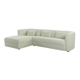 Callie 2-Piece Performance Velvet L-Shaped Sectional