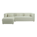 Callie 2-Piece Performance Velvet L-Shaped Sectional