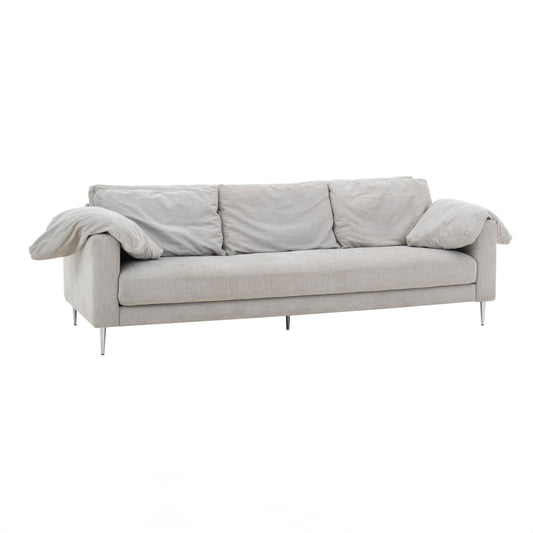 Vari 90" Textured Performance Velvet Lounge Sofa