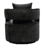 Kennedy Performance Velvet Swivel Accent Chair