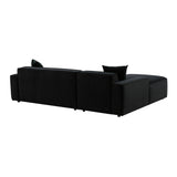 Olafur 2-Piece Performance Fabric L-Shaped Sectional