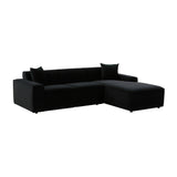 Olafur 2-Piece Performance Fabric L-Shaped Sectional