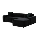 Olafur 2-Piece Performance Fabric L-Shaped Sectional