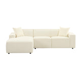 Olafur 2-Piece Performance Fabric L-Shaped Sectional