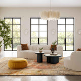 Fickle Cream Performance Boucle 2-Piece Modular Sofa