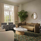 Lou 91" Performance Velvet Sofa