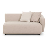 Sylvie 59" Cream Performance Boucle Arm Loveseat