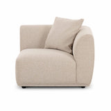 Sylvie Cream Performance Boucle Corner Chair