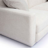 Perry 5-Piece Cream Performance Chenille Modular L-Sectional