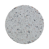 Clover Faux Terrazzo Indoor/Outdoor Round Side Table