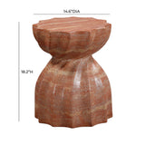 Turin Indoor/Outdoor Concrete Stool