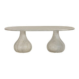 Smooch 87" Concrete Indoor/Outdoor Dining Table