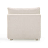 Hangover Cream Performance Fabric Outdoor Modular Armless Chair