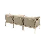 Kapri 4-Piece Modular Outdoor Sectional