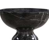 Rue Faux Marble Indoor / Outdoor Round Side Table