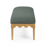 Oodle 56.5" Performance Vegan Mohair Bench