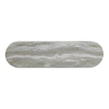 Hyre 59" Faux Stone Indoor/Outdoor Concrete Console Table