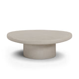 Jade Concrete Indoor/Outdoor Coffee Table (28"-34")