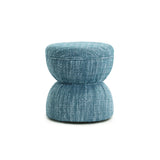 Tomlin Performance Chenille Game Table and Two Ottomans Set
