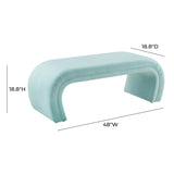 Kenya 48" Performance Velvet Bench