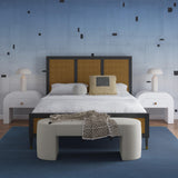 Elena 51" Performance Velvet Bench