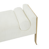 Ines 67" Textured Performance Velvet Bench