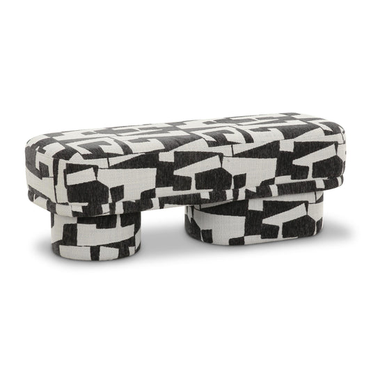 Lena 47" Performance Jacquard Bench
