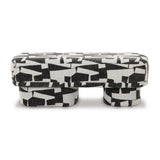 Lena 47" Performance Jacquard Bench