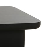 Yoko Black Coffee Table (32"-39")