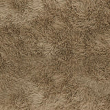 Ollie 56.5" Contract-Grade Straight Vegan Shearling Large Bench