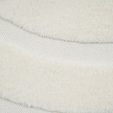 Loop White Area Rug