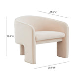 Marla Performance Velvet Accent Chair