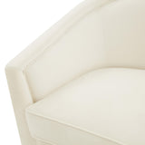 Flapper Velvet Swivel Chair