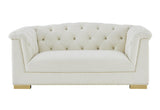 Farah 69" Performance Velvet Loveseat by Inspire Me! Home Decor