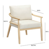 Dixie Performance Chenille Velvet Accent Chair