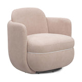 Wolfie Performance Chenille Swivel Accent Chair