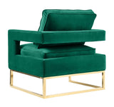Avery Performance Velvet Accent Chair