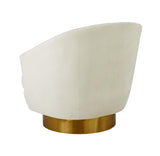 Canyon Velvet Swivel Chair