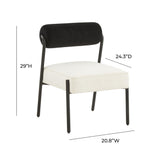 Jolene Performance Velvet Accent Chair