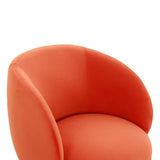 Kiki Performance Velvet Accent Chair