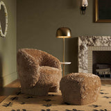 Kiki Contract-Grade Vegan Shearling Accent Chair