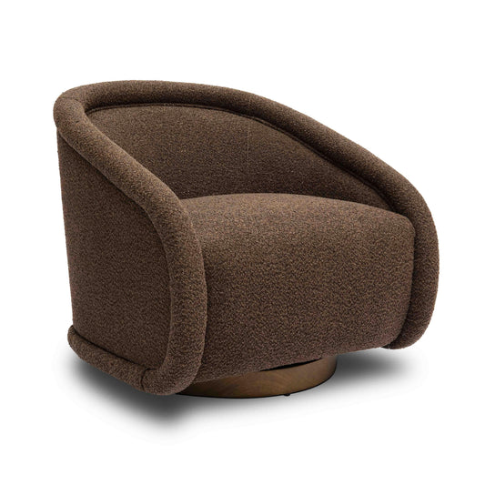 Rory Performance Boucle Swivel Accent Chair