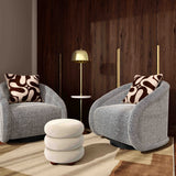 Rory Performance Boucle Swivel Accent Chair