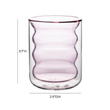 Waves Water Glass - Set of 4