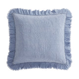 Sadie Stonewashed Paisley Ruffled Euro Sham
